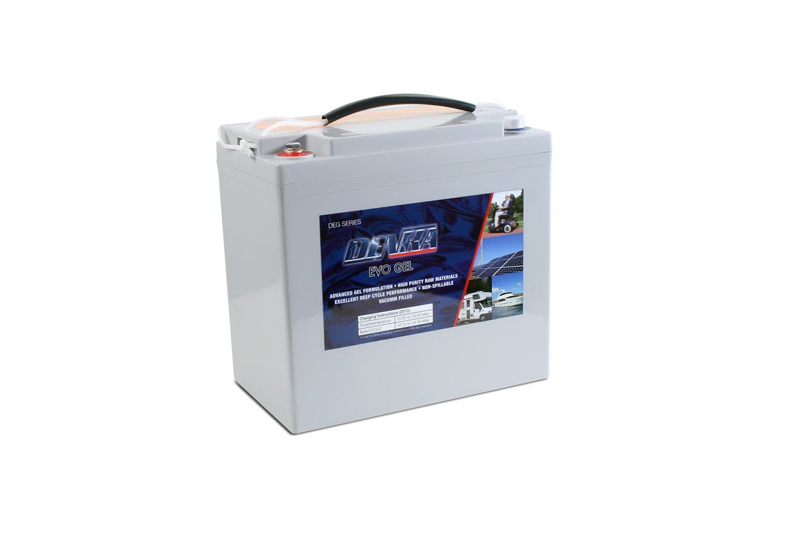 DENKA DEG12-55 12V 55Ah Deep Cycle GEL Battery